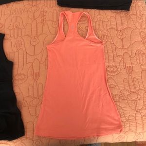 COPY - Lululemon Pink Peach cool racer back